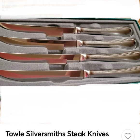 Towle Other - Vintage Towle stainless steak knives.  50 years old.